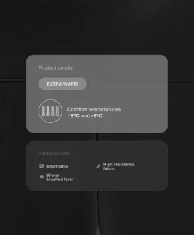 Super-High-Rise Seamless Extra-Warm 70Cm Ankle-Length Leggings
