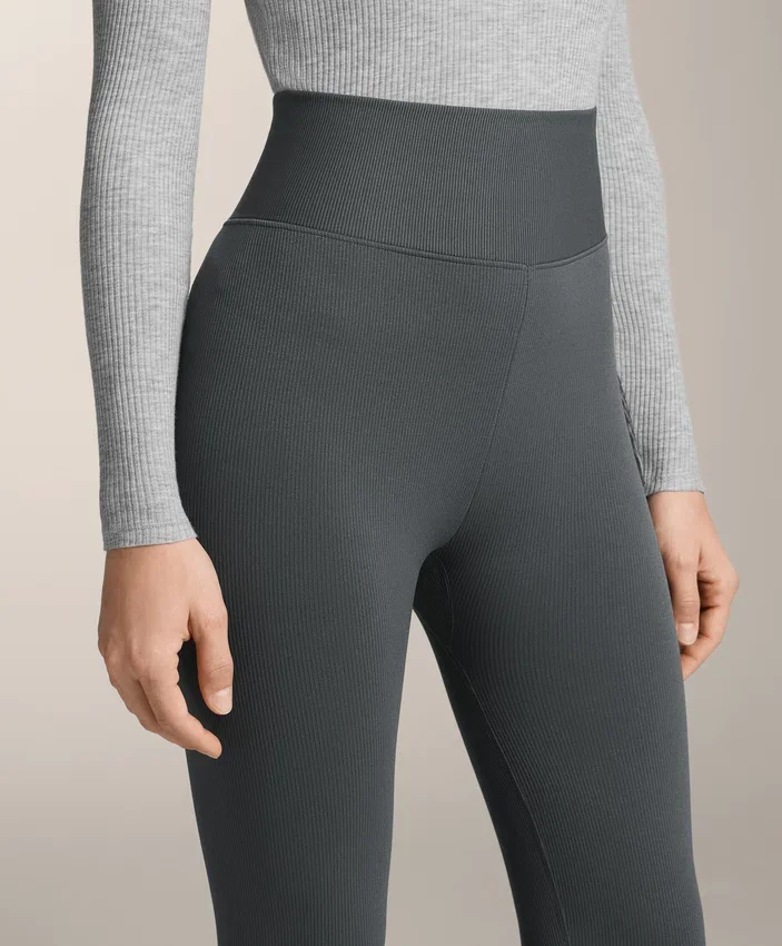 Super-High-Rise Seamless Extra-Warm Rib Ankle-Length Leggings 70 Cm Super-High-Rise Seamless Extra-Warm Rib Ankle-Length Leggings 70 Cm