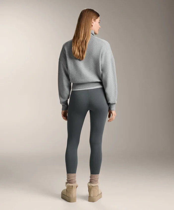 Super-High-Rise Seamless Extra-Warm Rib Ankle-Length Leggings 70 Cm Super-High-Rise Seamless Extra-Warm Rib Ankle-Length Leggings 70 Cm