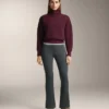 Super High Rise Seamless Extra Warm Rib Flare Trousers Super High Rise Seamless Extra Warm Rib Flare Trousers