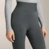 Super High Rise Seamless Extra Warm Rib Flare Trousers Super High Rise Seamless Extra Warm Rib Flare Trousers