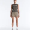 Technical 2-in-1 Checked Mid-Rise Shorts Technical 2-in-1 Checked Mid-Rise Shorts