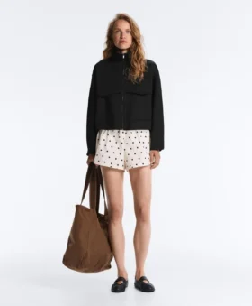 Technical Polka Dot Shorts