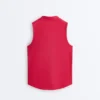 Technical Sleeveless T-Shirt with Half Zip Technical Sleeveless T-Shirt with Half Zip