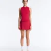 Technical Sleeveless T-Shirt with Half Zip Technical Sleeveless T-Shirt with Half Zip