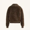 Textured Faux-Shearling Jacket Textured Faux-Shearling Jacket
