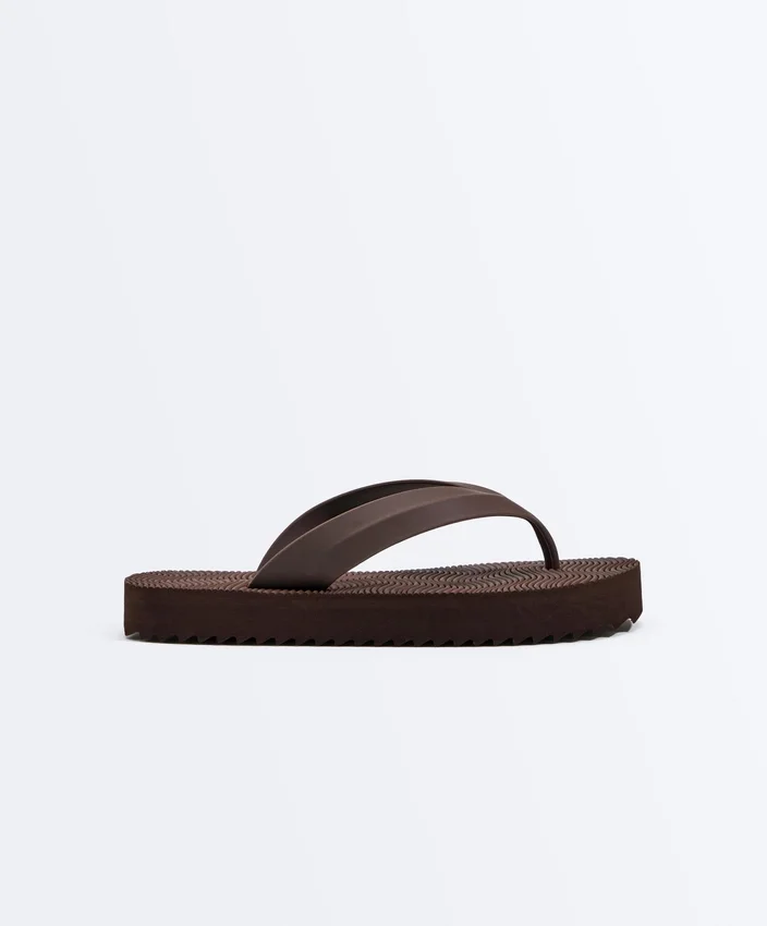 Textured Platform Beach Sandals Textured Platform Beach Sandals