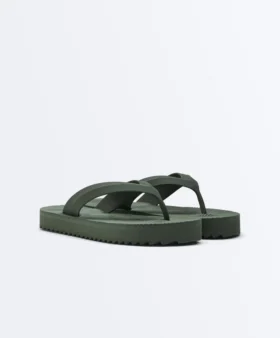 Textured Platform Beach Sandals