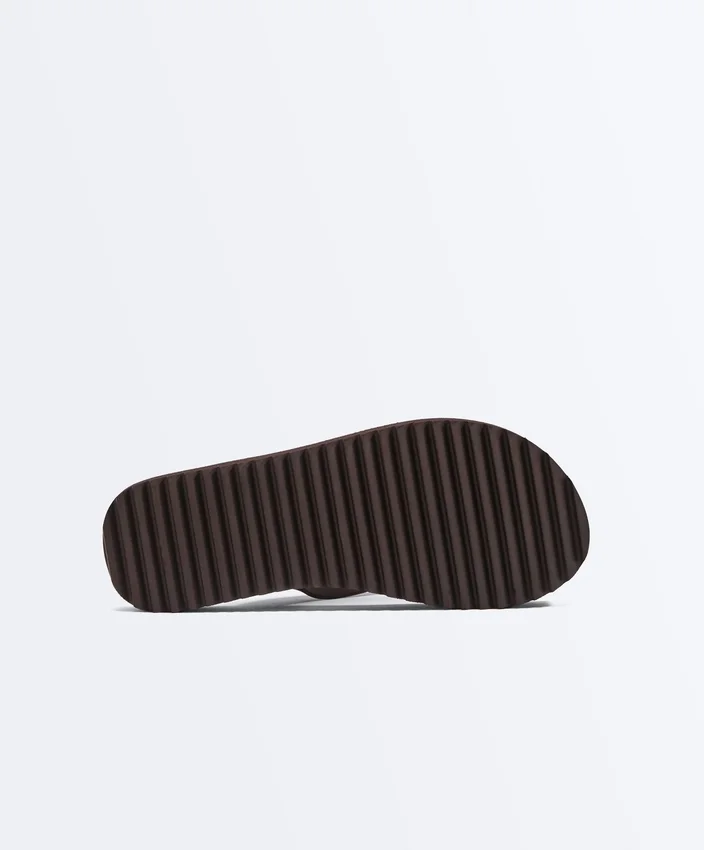Textured Platform Beach Sandals Textured Platform Beach Sandals