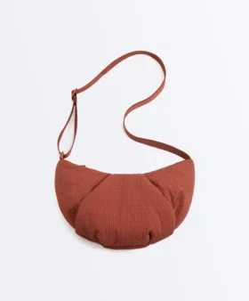 Textured Quilted Crossbody Bag