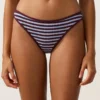 Textured Stripe Classic Bikini Briefs Textured Stripe Classic Bikini Briefs