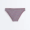 Textured Stripe Classic Bikini Briefs Textured Stripe Classic Bikini Briefs