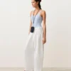 Textured Stripe Round-Neck Swimsuit Textured Stripe Round-Neck Swimsuit