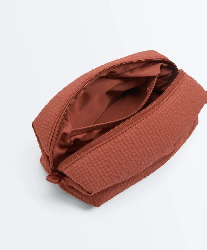 Textured Wash Bag Textured Wash Bag