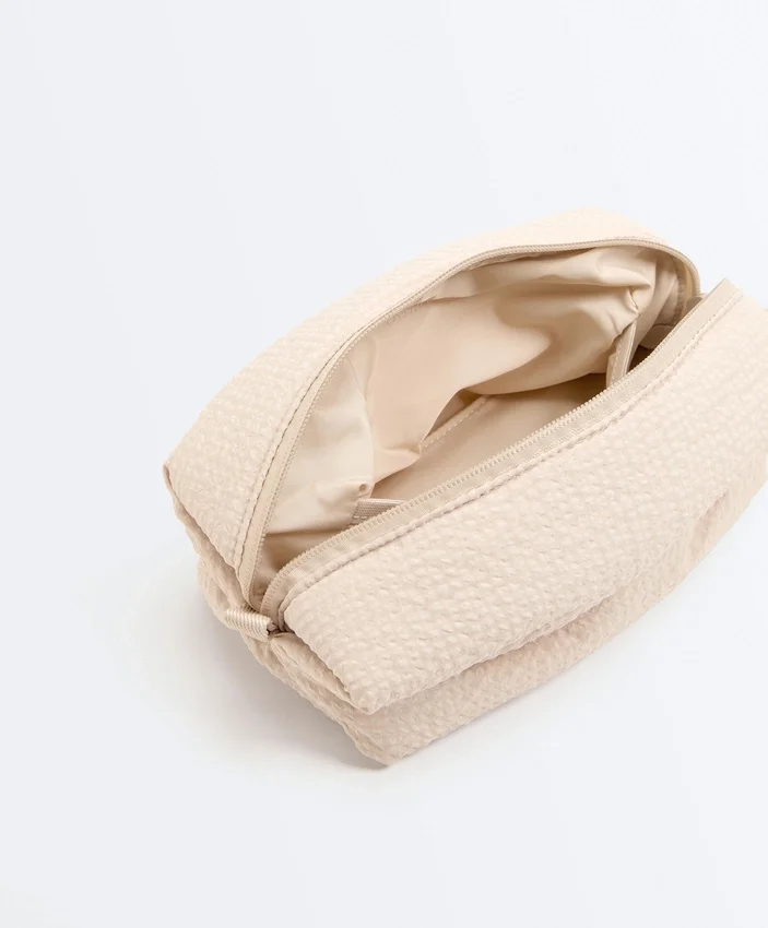 Textured Wash Bag Textured Wash Bag