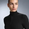 Thermal Base Layer Rib Knit T-Shirt with Peak Thermal Base Layer Rib Knit T-Shirt with Peak