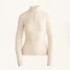 Thermal Base Layer Rib Knit T-Shirt with Peak Thermal Base Layer Rib Knit T-Shirt with Peak