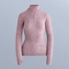 Thermal Base Layer Rib Knit T-Shirt with Peak Thermal Base Layer Rib Knit T-Shirt with Peak