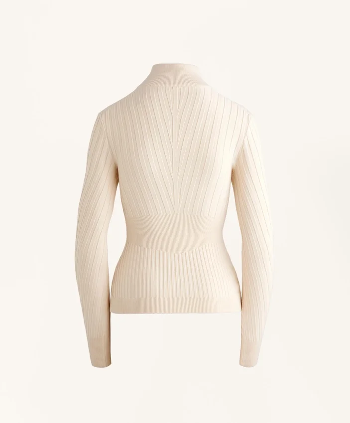 Thermal Base Layer Rib Knit T-Shirt with Peak Thermal Base Layer Rib Knit T-Shirt with Peak