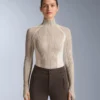 Thermal Base Layer T-Shirt with Contrast Rib Knit