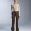 Thermal Base Layer T-Shirt with Contrast Rib Knit
