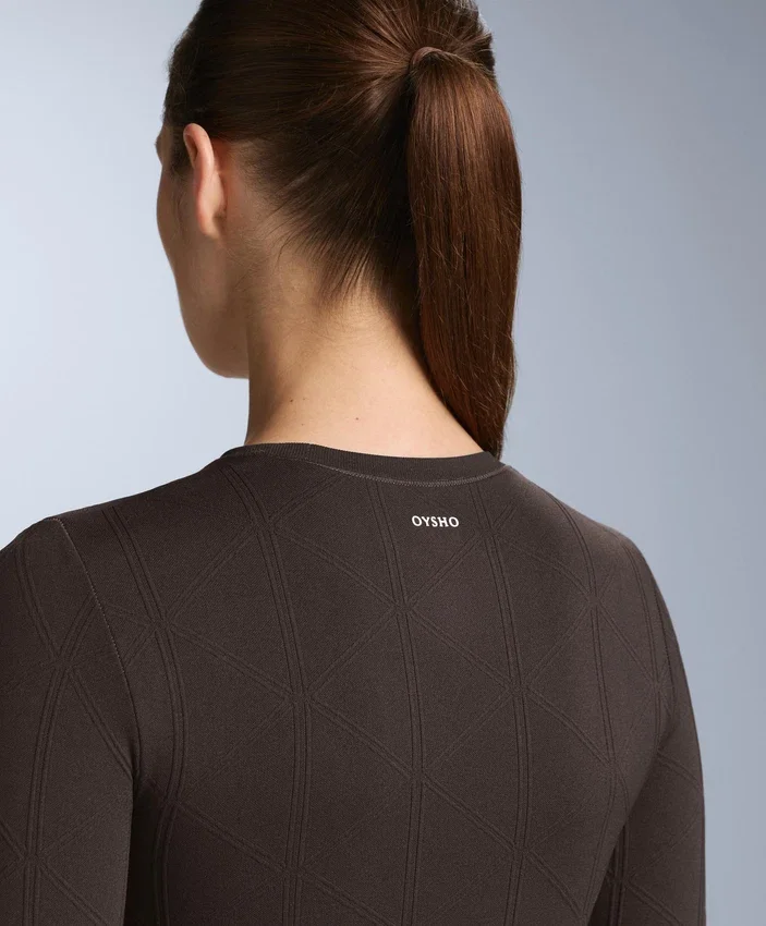 Thermal Seamless Jacquard Base Layer T-Shirt Thermal Seamless Jacquard Base Layer T-Shirt