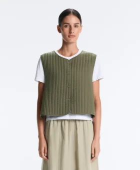 Thin Padded Nylon Gilet