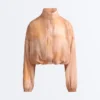Tie-Dye Print Track Jacket