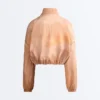 Tie-Dye Print Track Jacket