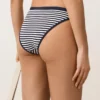 Trim Textured Stripe Classic Bikini Briefs Trim Textured Stripe Classic Bikini Briefs