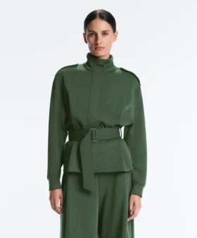 Tweill Utility Jacket with Belt Tweill Utility Jacket with Belt
