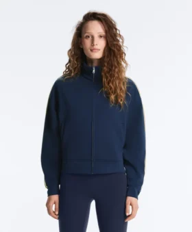 Twill Jacket with Side Stripe