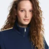 Twill Jacket with Side Stripe