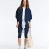 Twill Jacket with Side Stripe