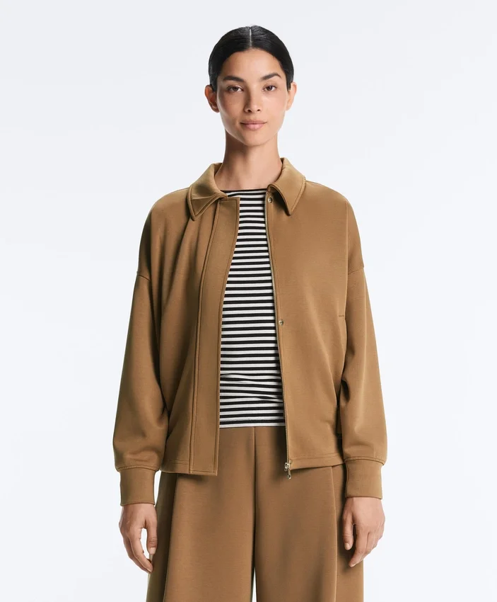 Twill Utility Jacket with Belt Twill Utility Jacket with Belt