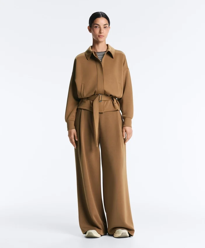 Twill Utility Jacket with Belt Twill Utility Jacket with Belt