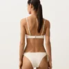 U-Cut Bubble-Texture Crochet Medium-Coverage Bikini Briefs U-Cut Bubble-Texture Crochet Medium-Coverage Bikini Briefs