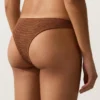 U-Cut Crinkle Brazilian Bikini Briefs