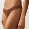 U-Cut Crinkle Brazilian Bikini Briefs