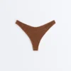 U-Cut Crinkle Brazilian Bikini Briefs