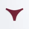 U-Cut Mini Check Jacquard Brazilian Bikini Briefs