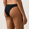 U-Cut Piqué Medium-Coverage Bikini Bottoms