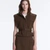 Utility Piqué Gilet with Cotton Belt Utility Piqué Gilet with Cotton Belt