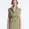 Utility Piqué Gilet with Cotton Belt Utility Piqué Gilet with Cotton Belt