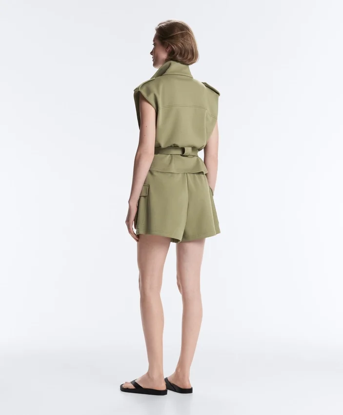 Utility Piqué Gilet with Cotton Belt Utility Piqué Gilet with Cotton Belt