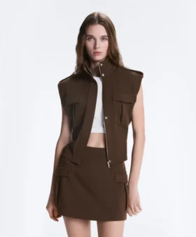 Utility Piqué Gilet with Cotton Belt