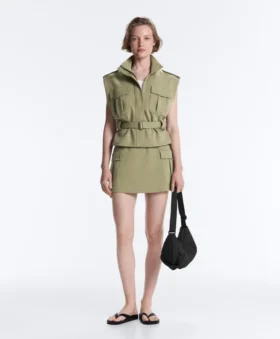 Utility Piqué Gilet with Cotton Belt