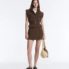 Utility Piqué Gilet with Cotton Belt Utility Piqué Gilet with Cotton Belt