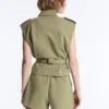 Utility Piqué Gilet with Cotton Belt Utility Piqué Gilet with Cotton Belt