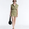 Utility Piqué Gilet with Cotton Belt Utility Piqué Gilet with Cotton Belt